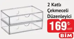 2 KATLI ÇEKMECELİ DÜZENLEYİCİ
